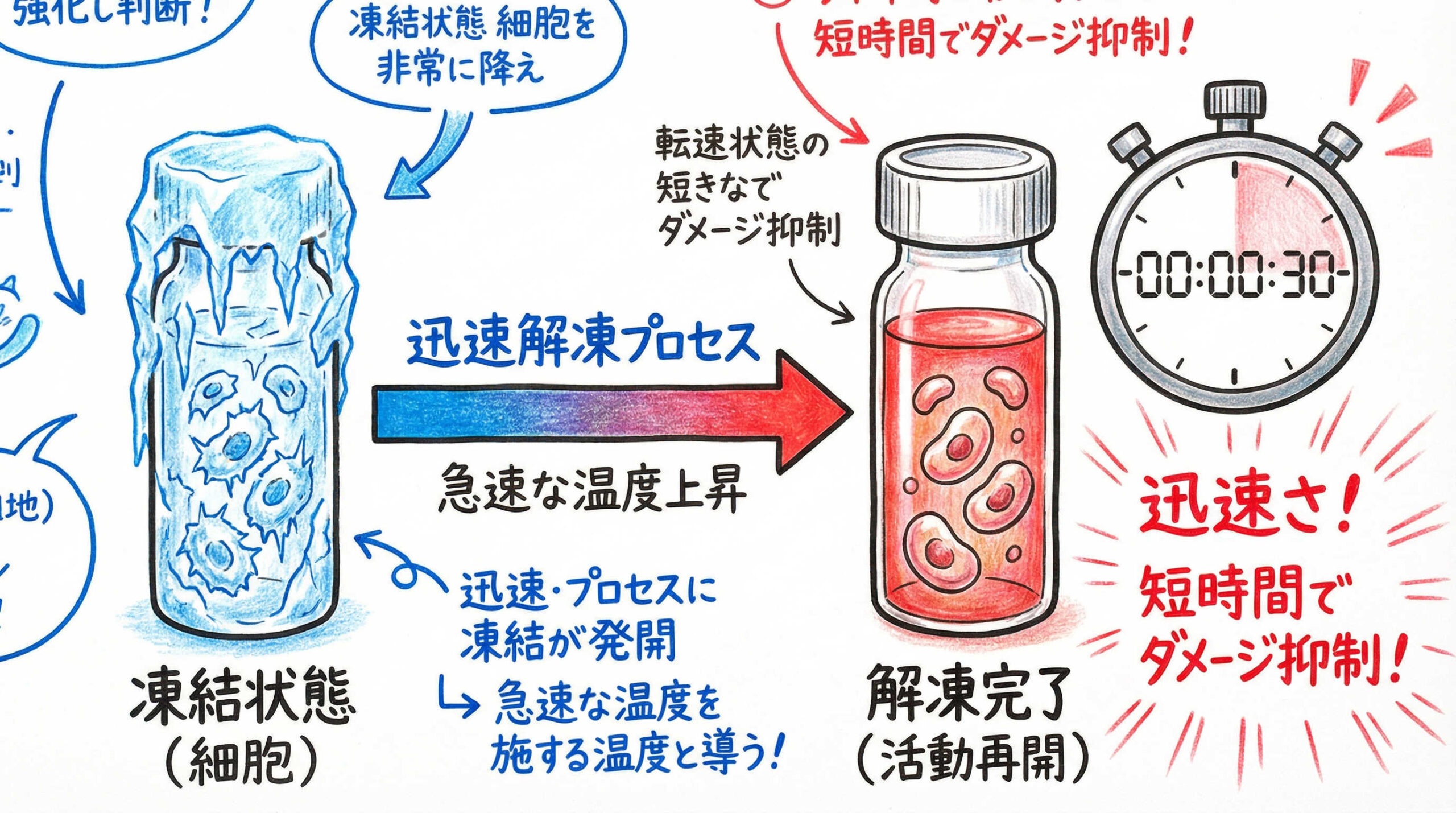 【基本プロトコル1】細胞の解凍(Thawing)の手順とポイント