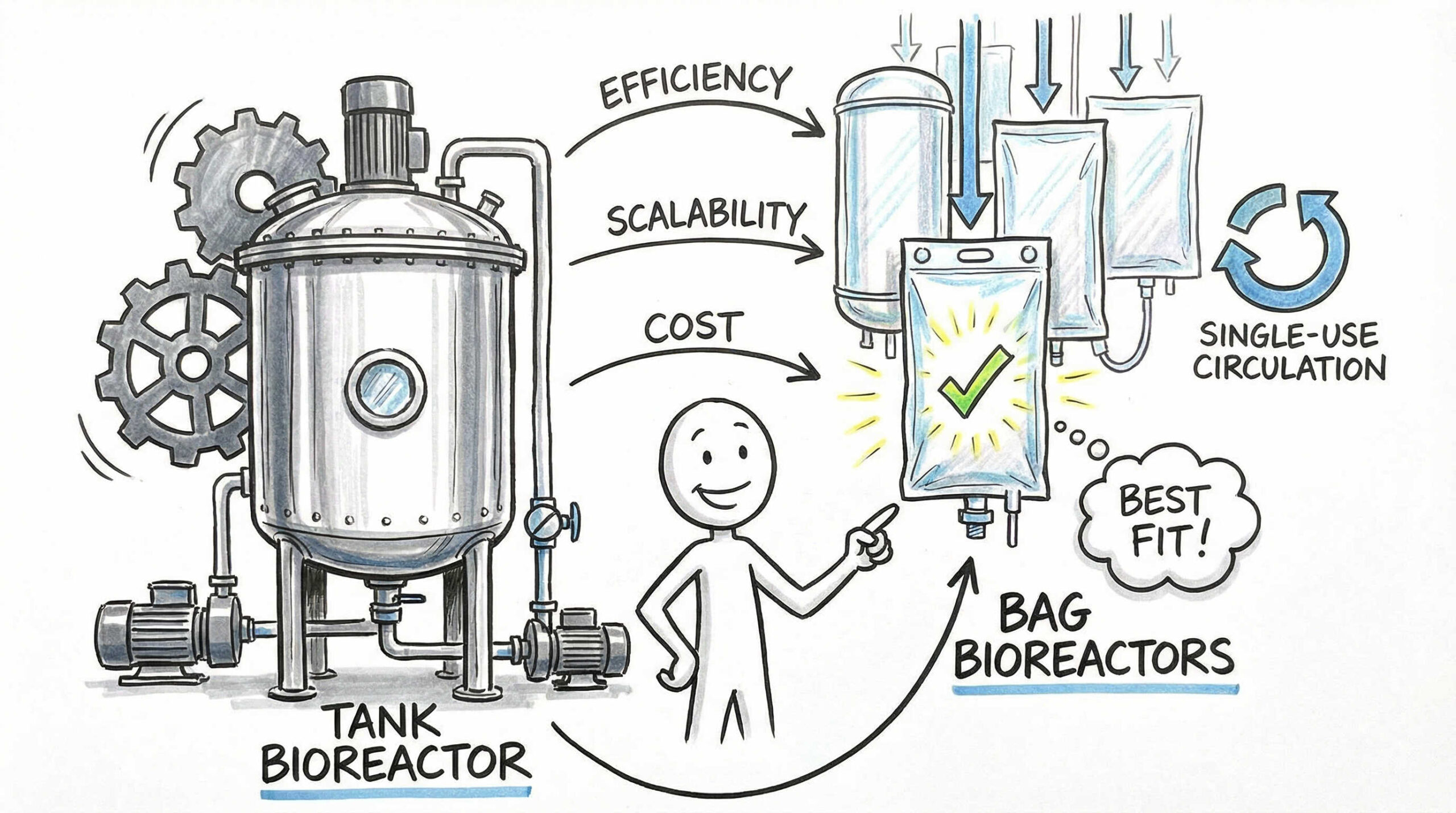 バイオリアクターを活用した具体的なスケールアップ手法