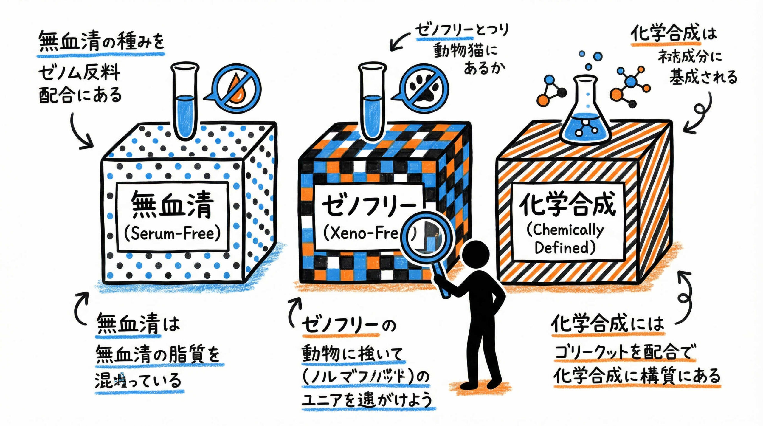 培地のグレード分類と用語の正しい理解
