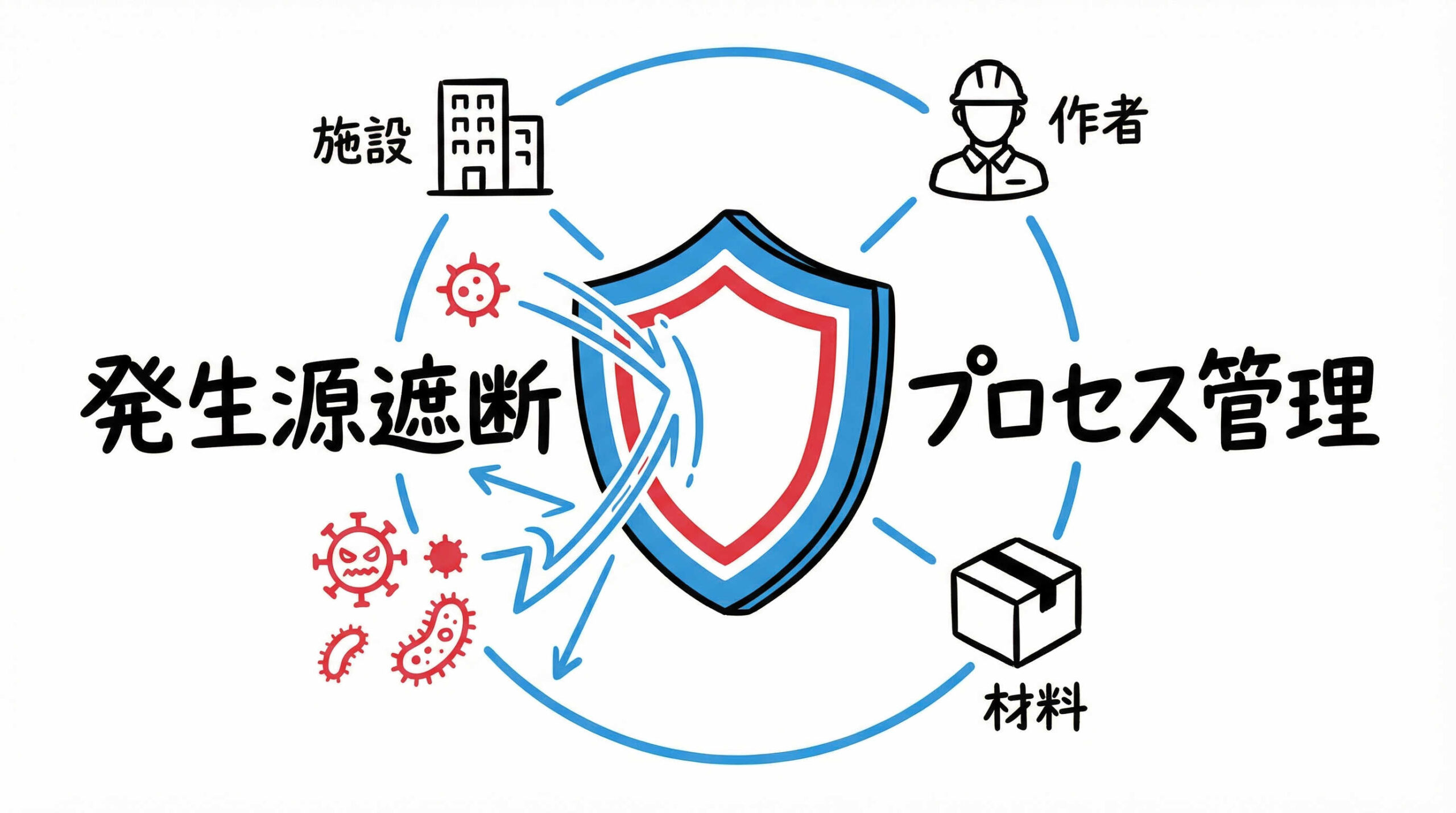 細胞培養のコンタミネーション対策は「発生源の遮断」と「厳格なプロセス管理」が結論