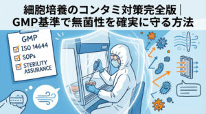 細胞培養のコンタミ対策完全版|GMP基準で無菌性を確実に守る方法