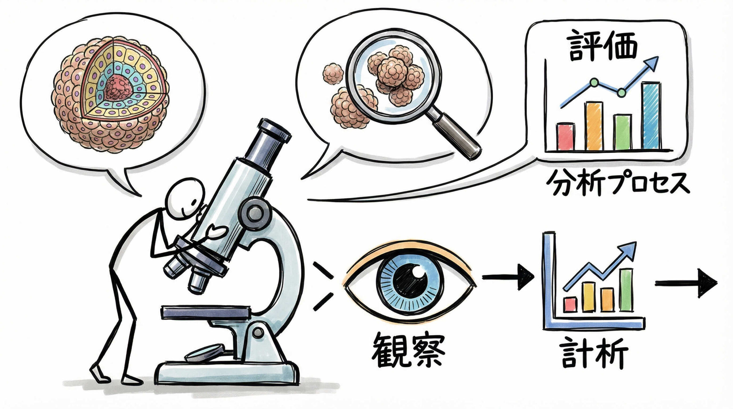 3D培養スフェロイドの観察および機能評価手法